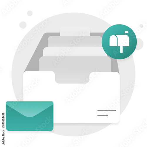 Mailbox amp Communication Box Illustration
