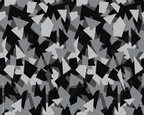 Seamless polygonal pattern background, creative design templates	