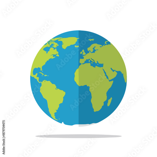 Stylized Globe Illustration