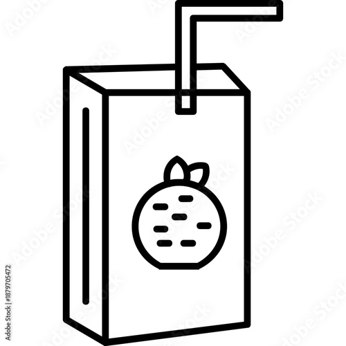 Juice Box Icon