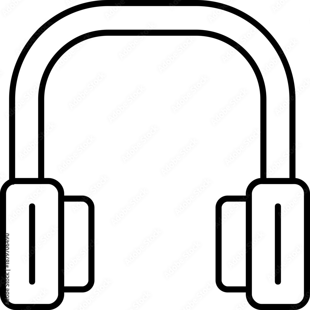 Obraz premium Headphones Icon