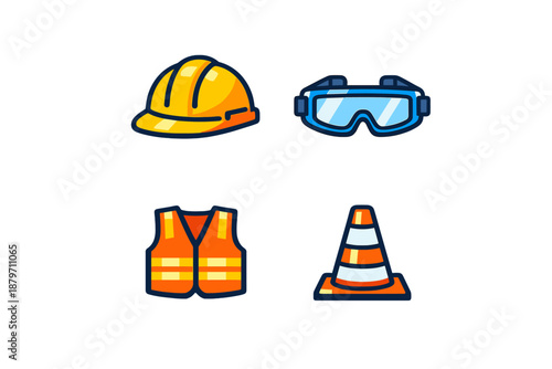 Construction Safety Icons