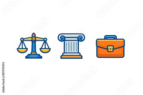 Law and Justice Icons