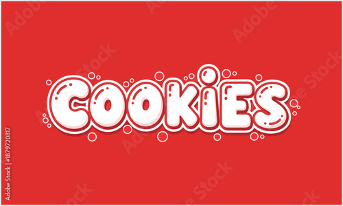 Assorted cookies displayed on a vibrant red background, perfect for snack time or baking inspiration