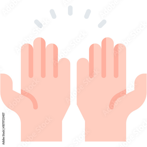 Islamic Prayer and Spiritual Belief Vector Icon