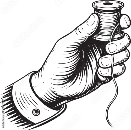 Hands exchanging apple isolated illustration showing sharing trust generosity concept