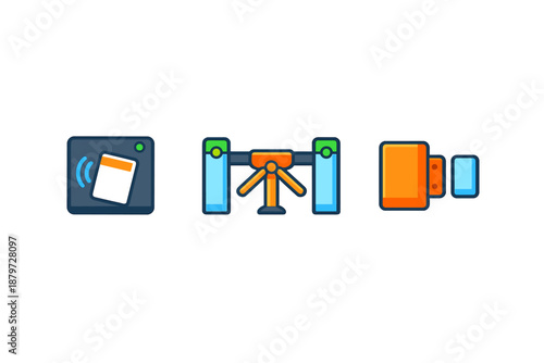 Access control icons