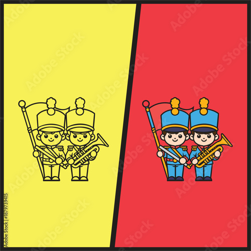 marching band player