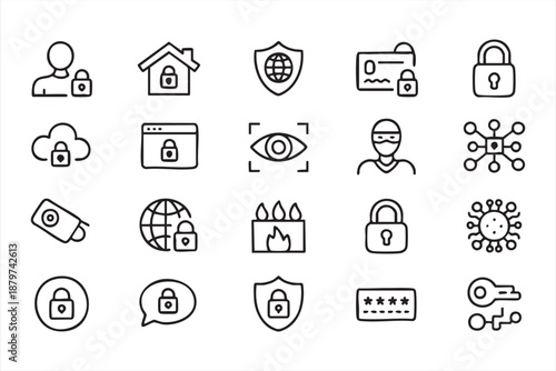 Secure Access Icons for Network and Cloud Security Platforms