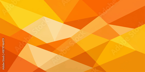 Abstract geometric triangle background with colorful polygon pattern and modern decorative design