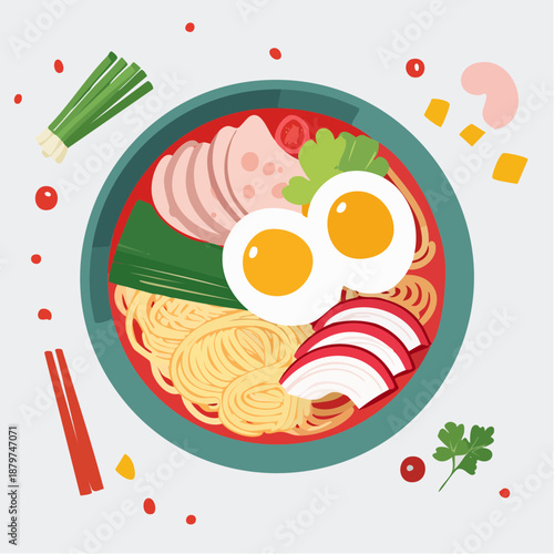 Food Scene (Top View)