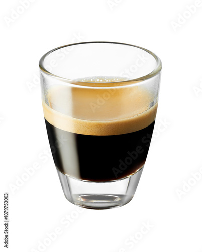 Espresso coffee isolated