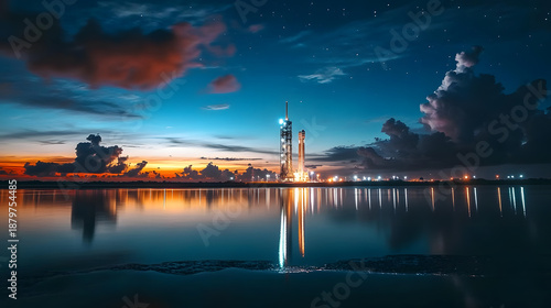 Space Coast Timelapse Over Cape Canaveral Sk