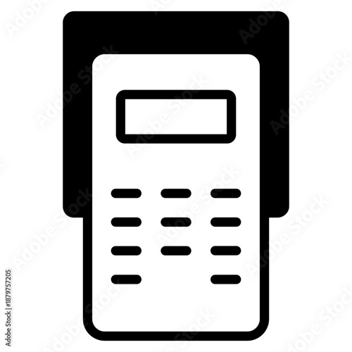 ATM machine mixed icon