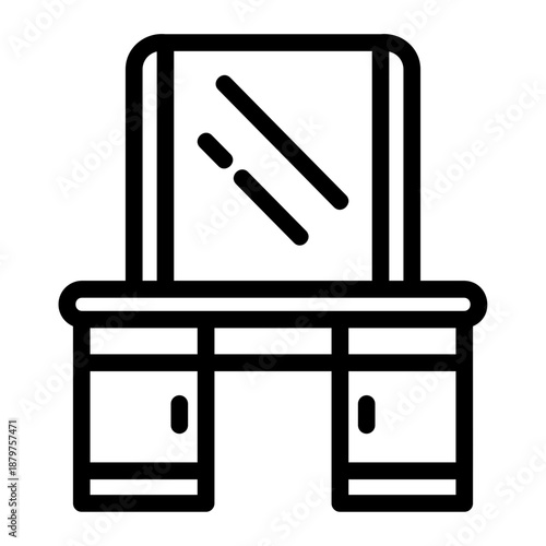 dressing table icon