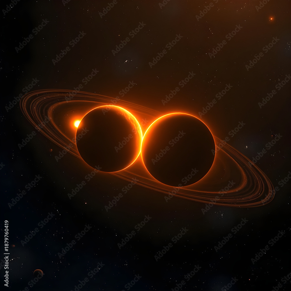 Fototapeta premium planet in space