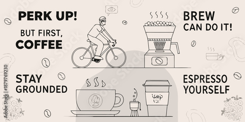 Coffee fuels the spirit cyclist brew and encouragement for your day