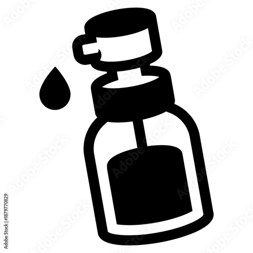 intimate liquid cleanser soap icon