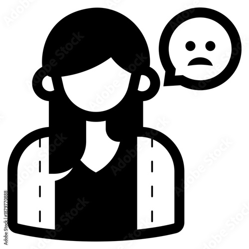 period problems on female icon