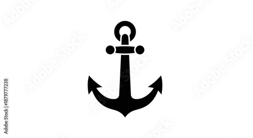 anchor icon vector illustration