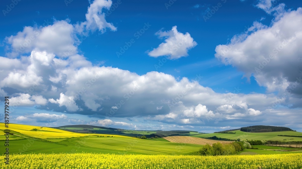Fototapeta premium Capture the essence of spring with these stunning garden scenery pictures, featuring colorful tulips, fragrant roses, delicate cherry blossoms, and lush green lawns under warm sunlight. Ideal for home