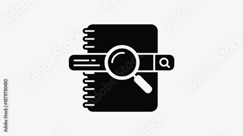 Searching through a digital notebook for information and knowledge discovery Vector