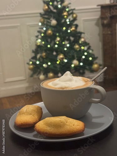 Wallpaper Mural christmas cookies and coffee Torontodigital.ca