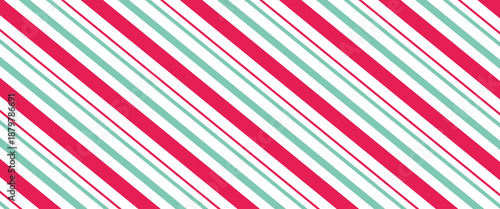 Seamless pattern. Pink-red stripes on white background. Striped diagonal pattern for printing on fabric, paper, wrapping, scrapbooking, websites Background with slanted lines Vector illustration