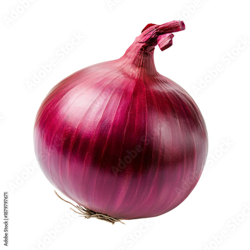  red onion isolated on white background, full depth of field on transparent background.png