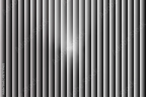 Vertical Blinds Abstract Background, Light Rays Through Slats, Minimalist Design