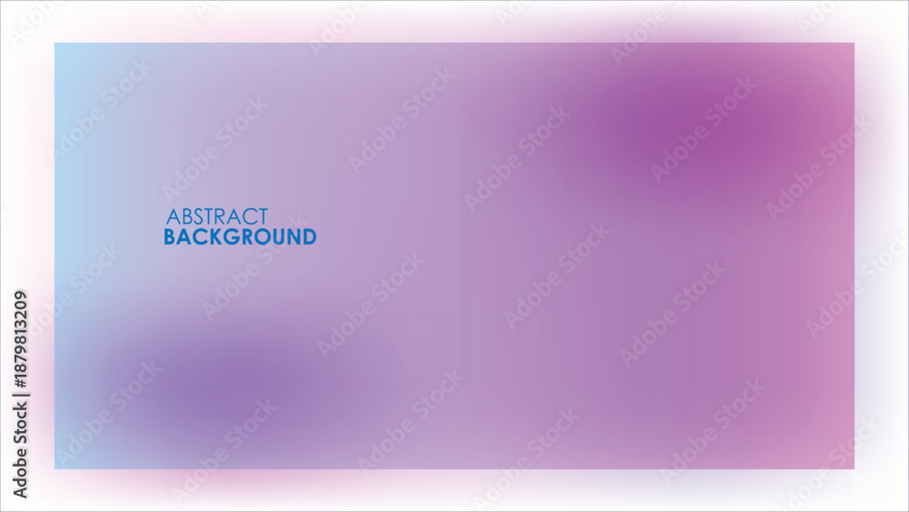Fototapeta premium Abstract Blue white blurry background glass effect. Clean Glassmorphism effect blue background with floating glass. Best for ui.