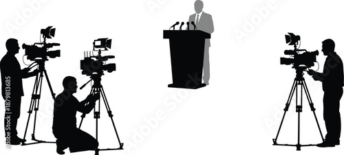 Travel photographer wearing backpack and cap taking photos with professional DSLR camera for outdoor adventure, journalism, and creative media production.