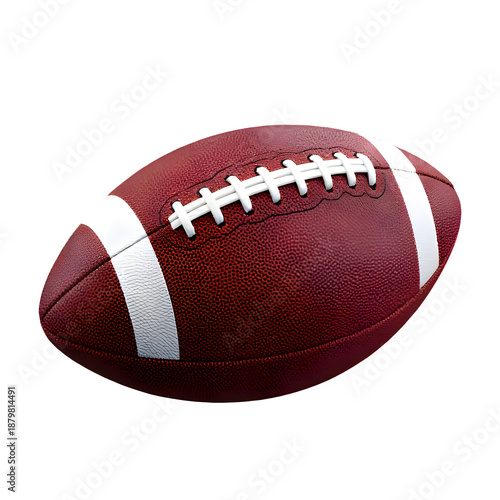 American football on transparent background high quality professional detailed modern elegant stylish clean crisp vibrant colorful digital creative innovative contemporary premium stunning impressive