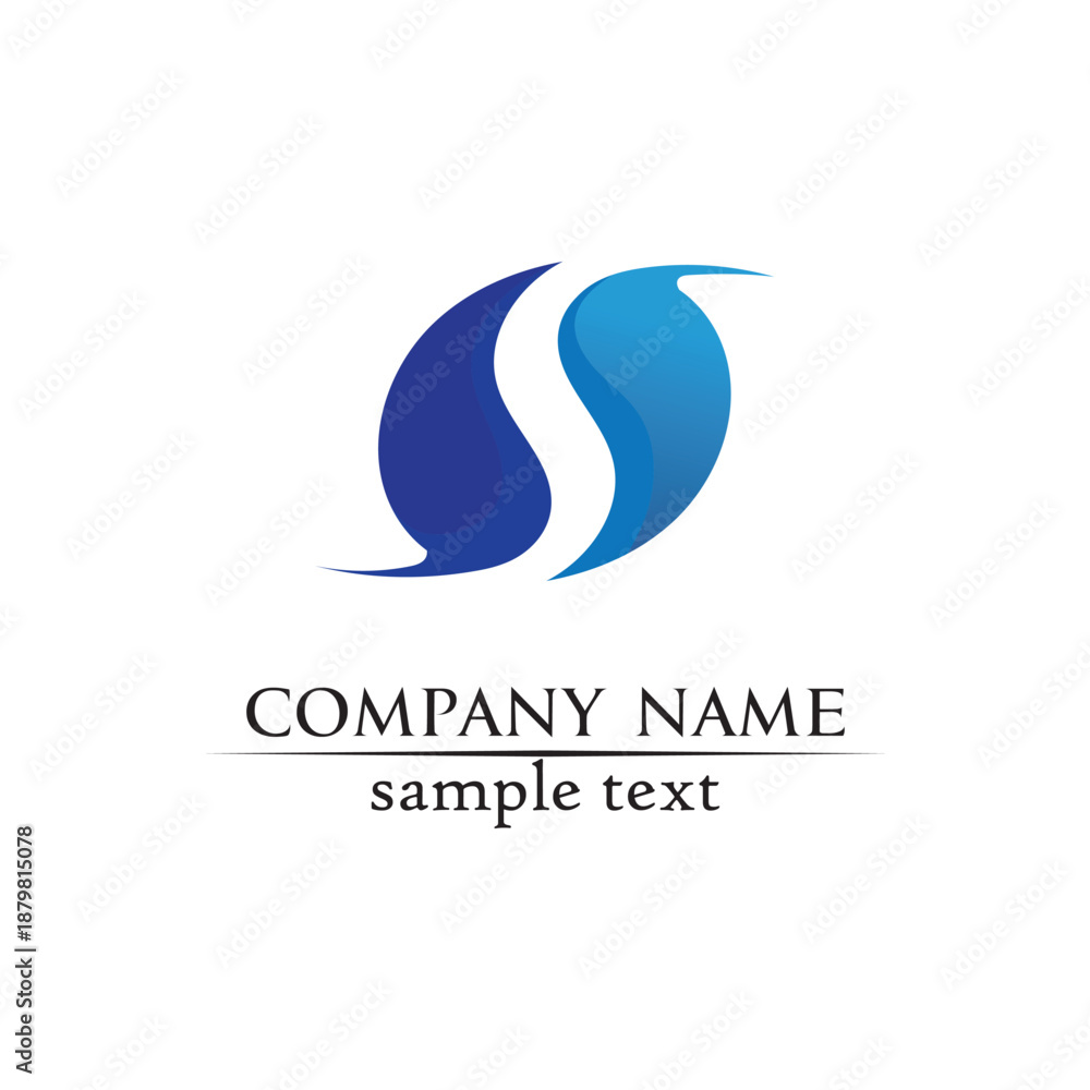 Fototapeta premium Business Finance professional logo template vector icon