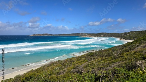 West Beach in Esperance with turquoise ocean and golden sand, Western Australia
