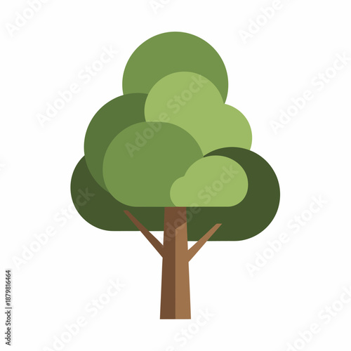 A vibrant green four-leaf clover, a symbol of good luck and fortune, isolated on a white background.