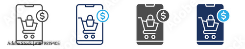 e-commerce icon set with multiple concept