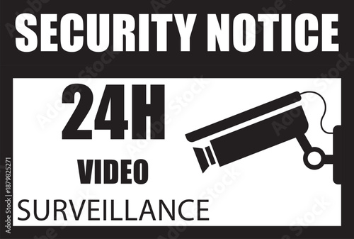 Security Camera  Notice