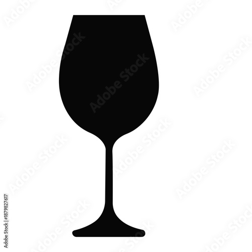 Wine class icon. Wine glass with wine for tasting flat vector icon for apps and websites. Wine glass icon with wine. Isolated sign glass of wine on light brown background. vector isolated