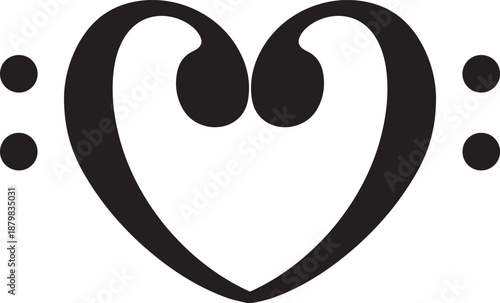 Most common clefs, regulatory used in modern music. Treble and bass clef are most common, followed by alto and tenor clef. Musical symbols to indicate the pitch of written notes.