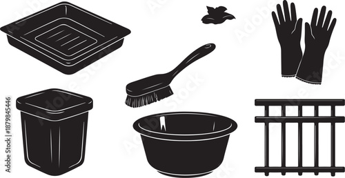 Gardening tools and equipment for yard work and maintenance