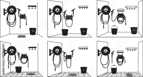 Monkey Washing Hands in Bathroom with Soap and Water