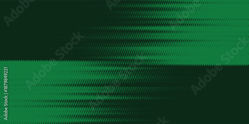 modern green halftone modern background. Dot pop art comic sport style vector art background