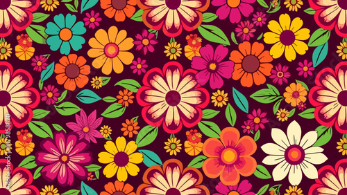 A seamless floral pattern with the tender pink apple tree blooming flowers, painted in a watercolor on a white background