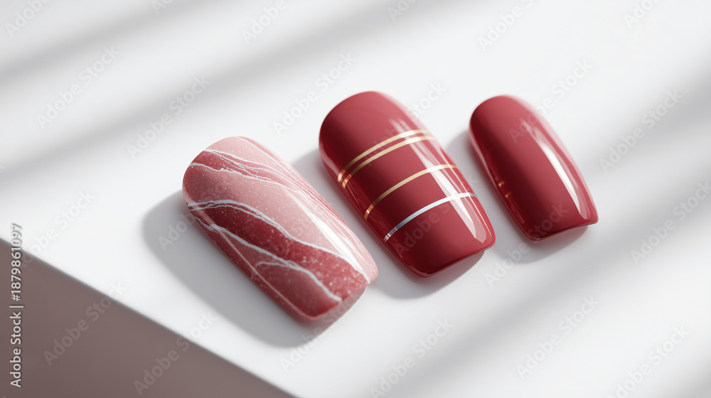 Obraz premium artifical modern nails