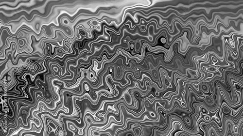  Abstract Liquid waves motion flowing background Seamless looping Gray Color Liquid Reflection  background Video animation Ultra HD 4K 3840x2160