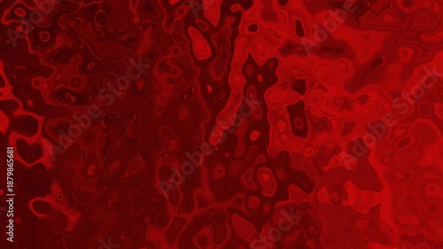 Dep Red Colorful Ink Liquid Reflection abstract color ink background Video animation Ultra HD 4K 3840x2160