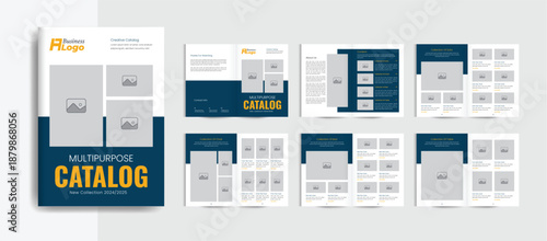 Luxury furniture catalog design with premium look