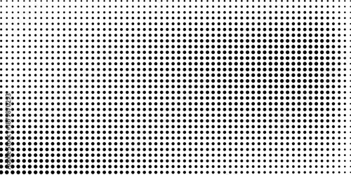 Wavy gradient halftone dots pattern texture background