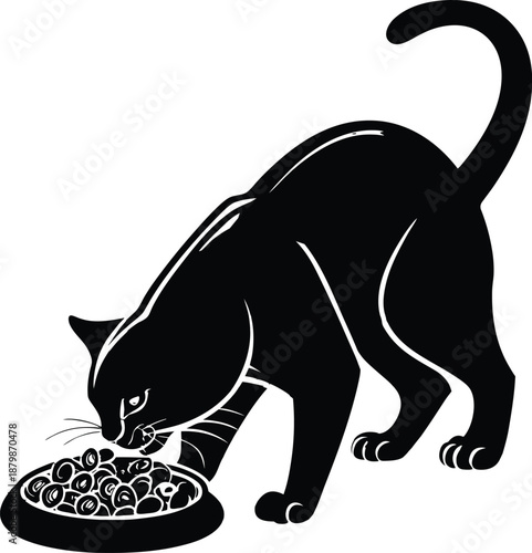 A charming feline friend a delightful cartoon cat illustration for diverse projects